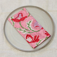 Load image into Gallery viewer, DAPHNE Block Print Napkins