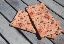 Load image into Gallery viewer, BURWASH Block Print Napkins