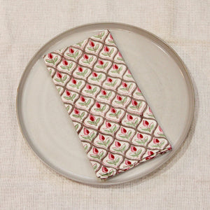 BELLA Block Print Napkins
