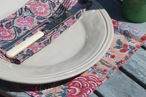 HOVE Block Print Napkins