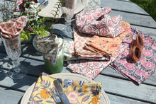 Load image into Gallery viewer, HOVE Block Print Napkins
