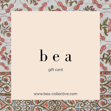 Load image into Gallery viewer, bea gift card
